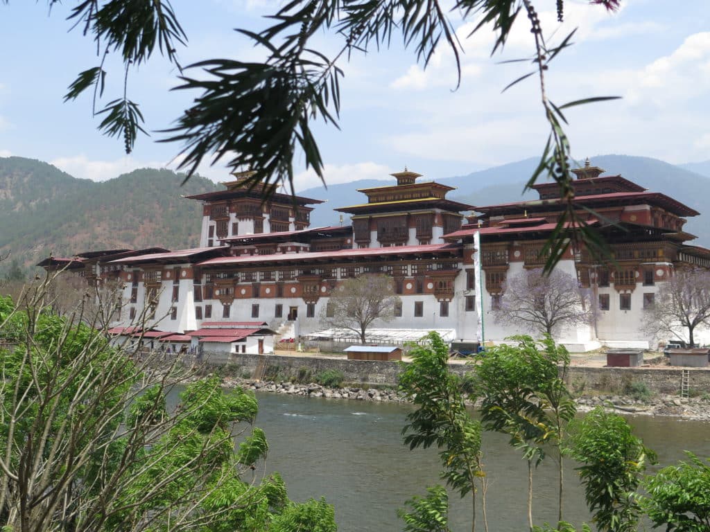 Bhutan: Klosteranlage in Punakha
