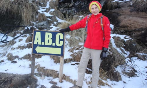 Mit Kind und Kegel zum Annapurna Base Camp