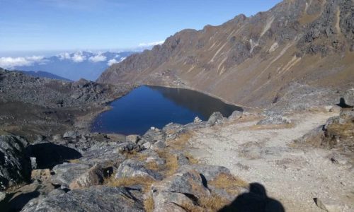 Nepal: Seen von Gosainkund (T141, T143)