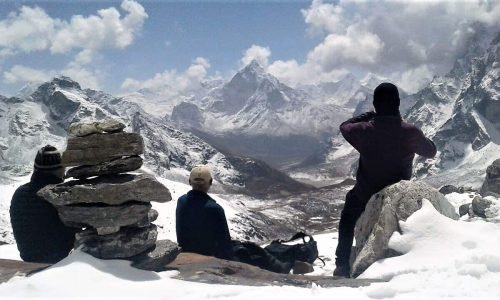 Everest, Cho_La mit Ama Dablam, Sagar Ghising