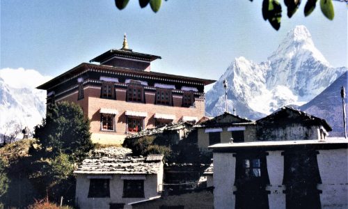 Everest Trekking | Kloster Tengpoche | 1991