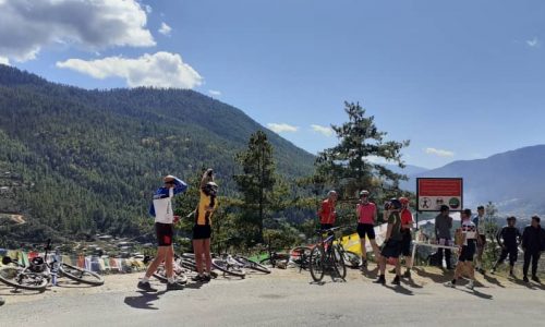 Bhutan-Durchquerung auf dem Fahrrad: kurze Verschnaufpause