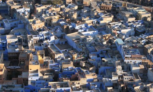 Rajasthan, Jodhpur, blaue Stadt