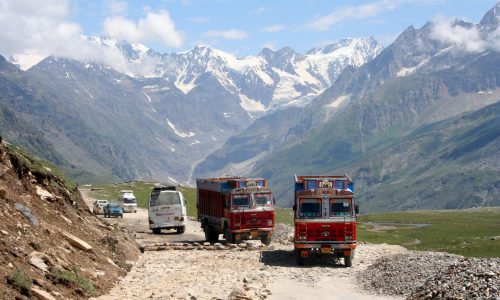 Auf dem Weg zum Rothong La (Ladakh)