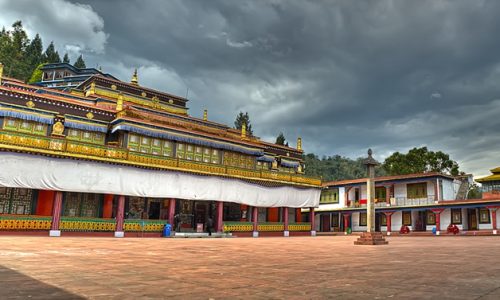 Reise durch Sikkim: Kloster Rumtek