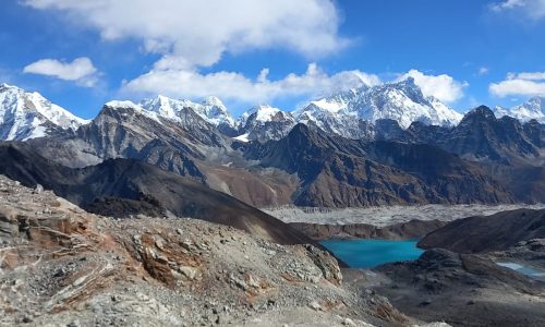Trek zum Everest Base Camp: Renjo La im Oktober 2023