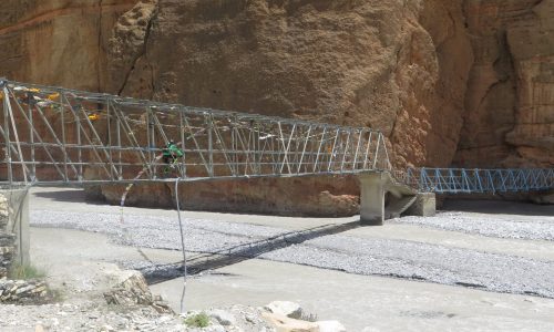 Brücke bei Chele über den Khali Ghandaki | Mustang | Nepal